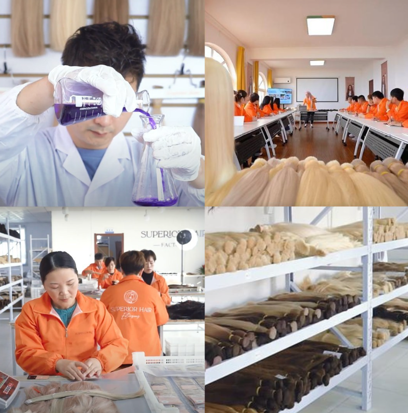 Bulk buying without compromise: how Superior Hair factory maintains quality in large-scale production