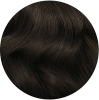 #1BL Darkest Brown Messy Bun