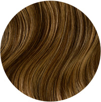 #Chestnut Brown Highlights Superior Butterfly Weft™ Extensions