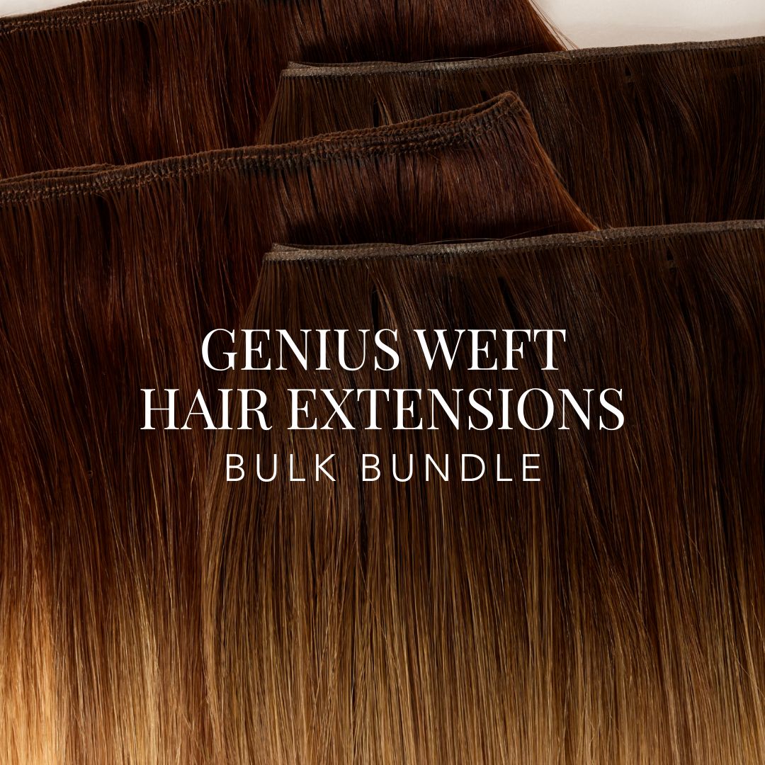 test Genius Weft Hair Extensions Bulk Bundle