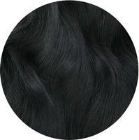 #1B Off-Black Hand Tied Weft Extensions