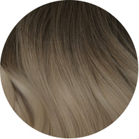 #Arctic Blonde Balayage Ultra Seamless Tape In Extensions