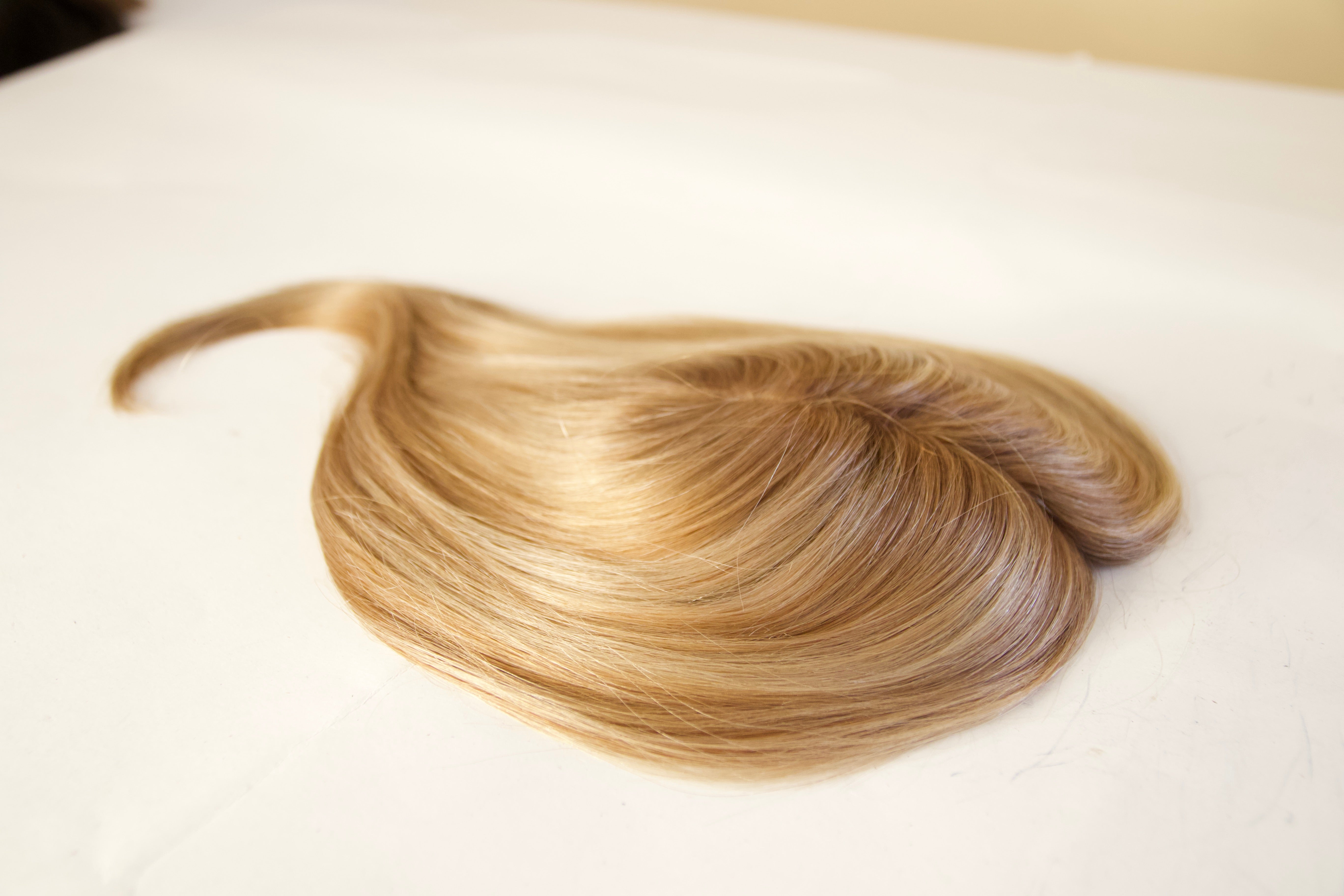 Toffee Cream Balayage Women's Human Hair Topper