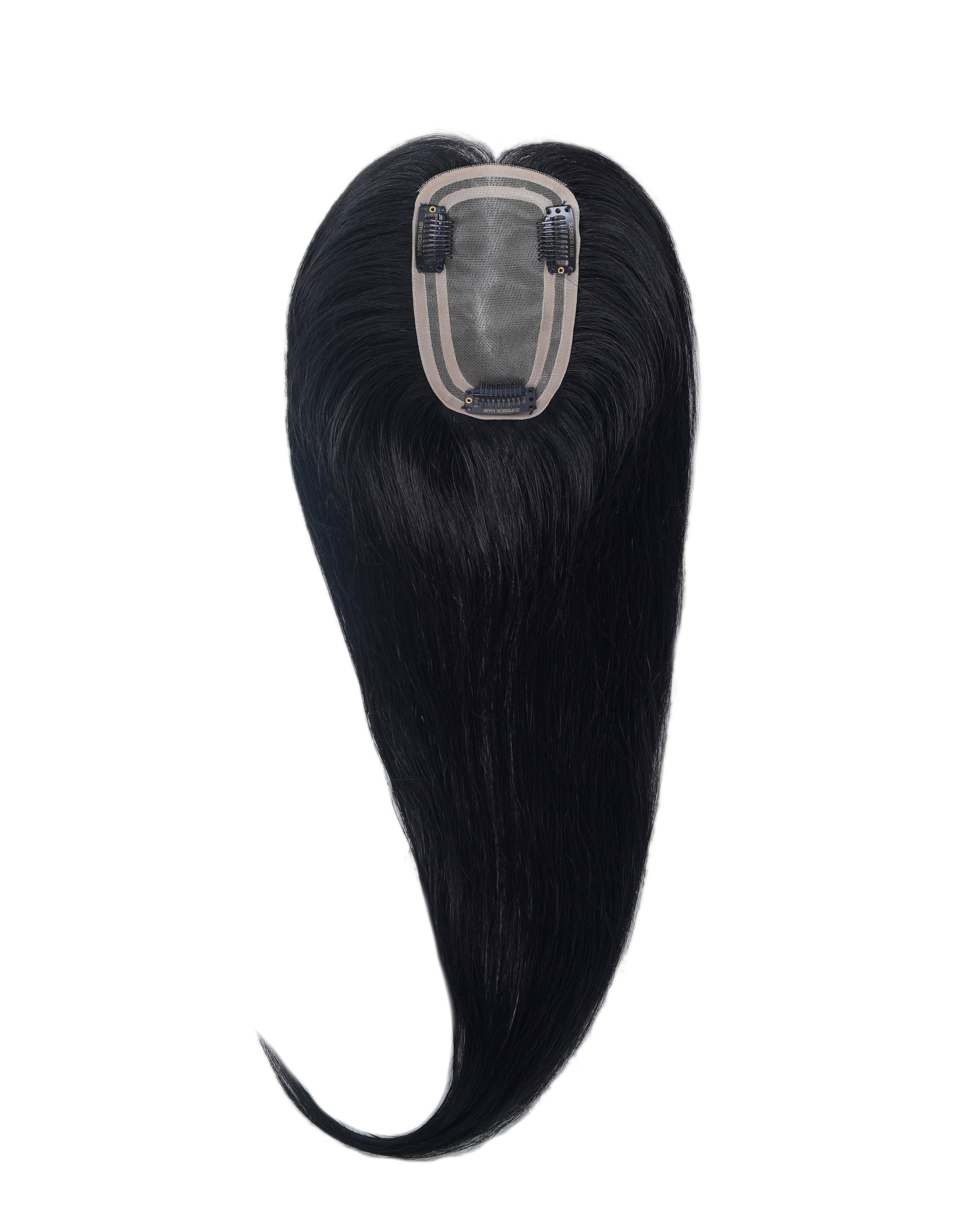 #1 Jet Black Women's Lite Hair Topper (NEW)