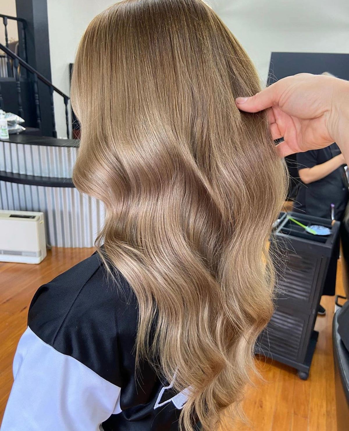 #16 Caramel Dark Blonde Butterfly Weft Extensions