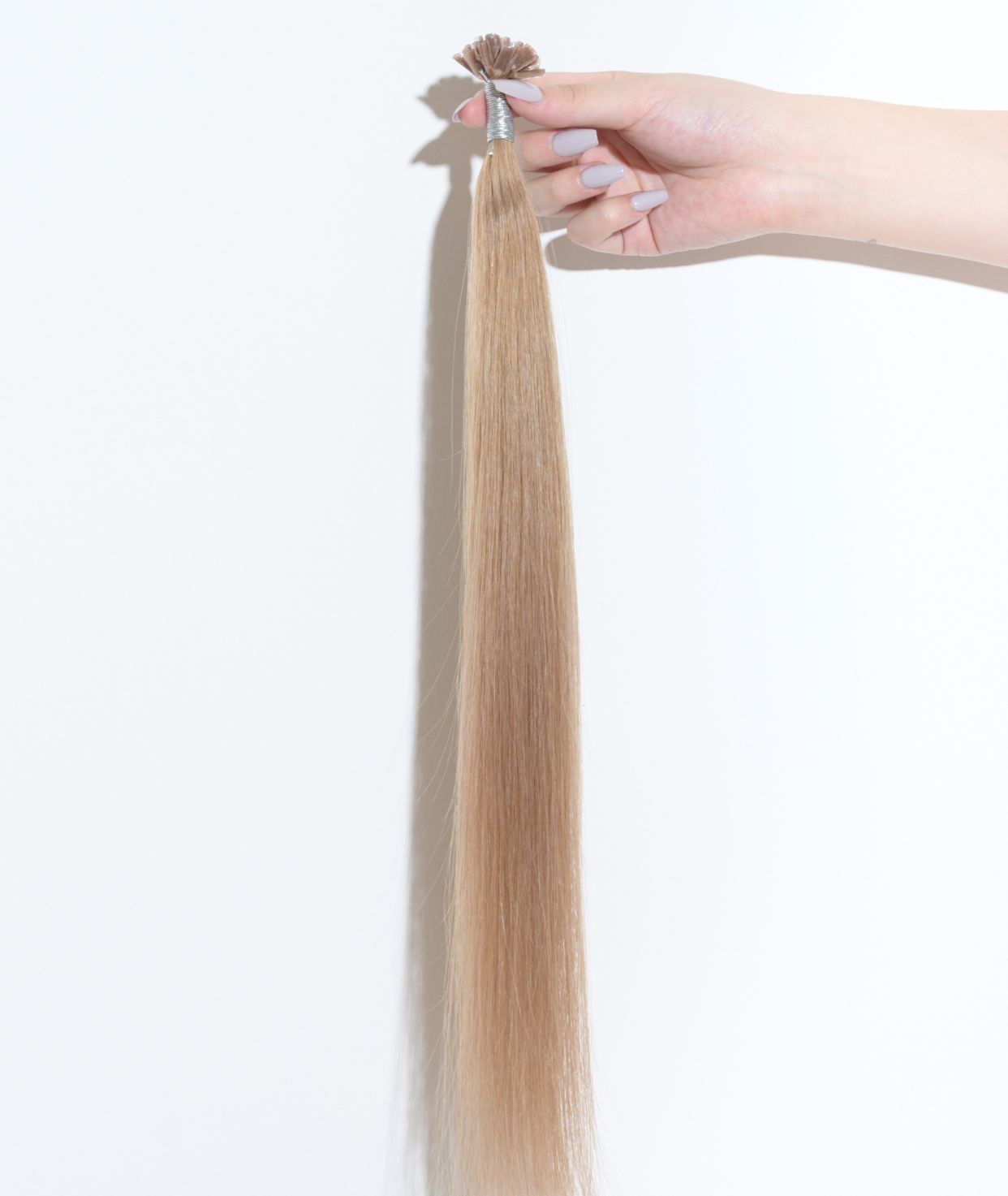 #16 Caramel Dark Blonde Keratin Bond Hair Extensions