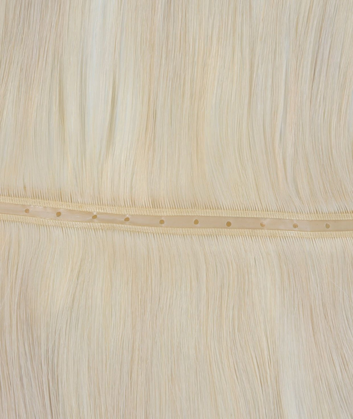 #60 Whitest Ash Blonde Superior Butterfly Weft™ Extensions