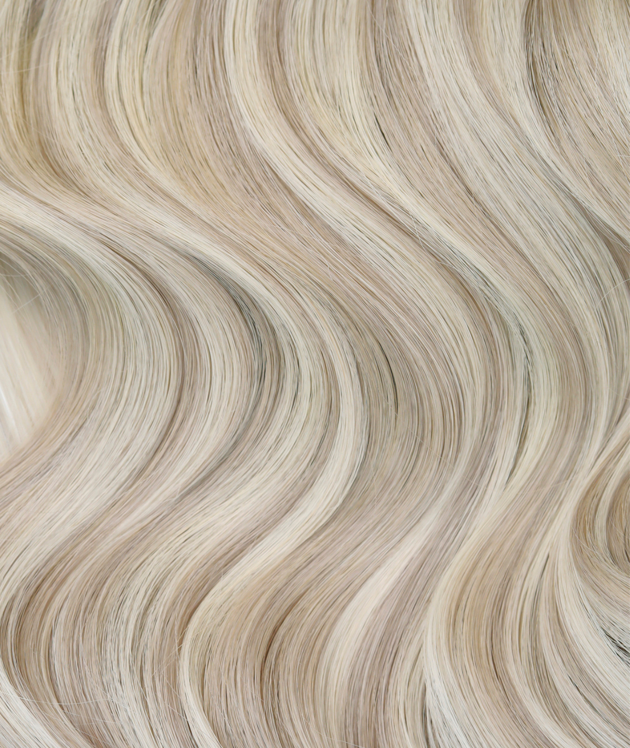 #18/60 Pearl Ash Blonde HL Invisi Tape Hair Extensions