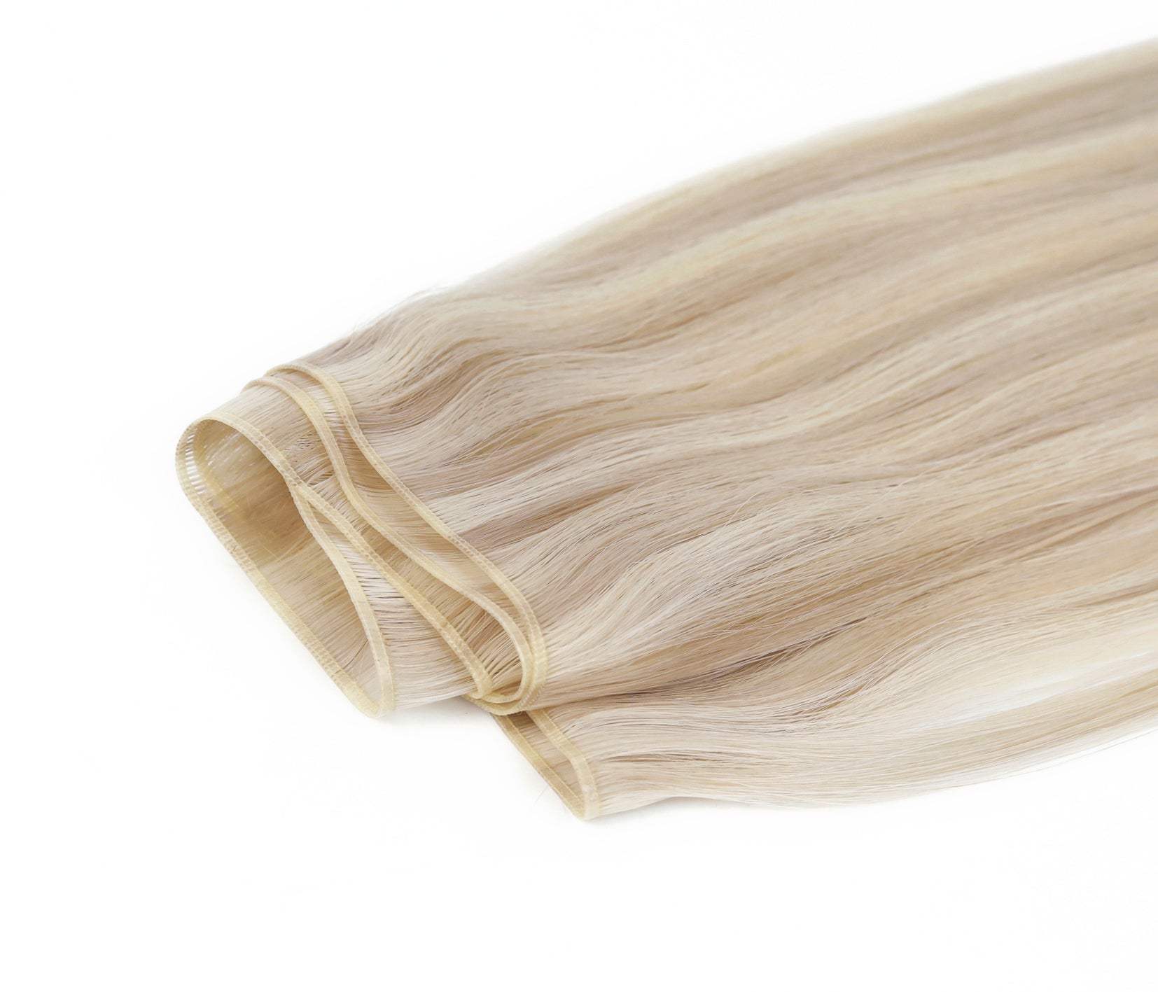 #18/613 Ash Blonde Highlights Superior Butterfly Weft™ Hair Extensions