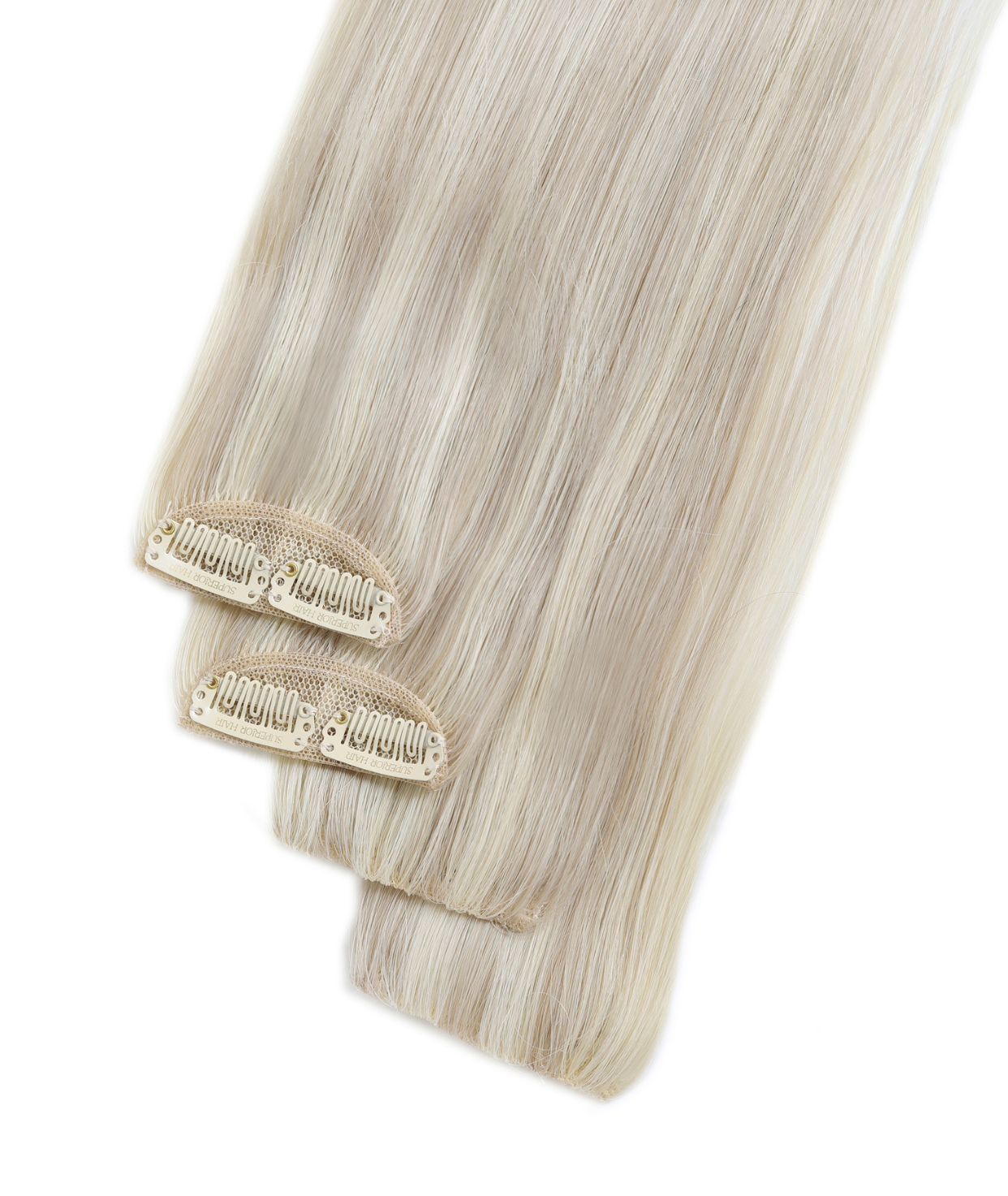 #18/60 Pearl Ash Blonde Highlights Scalp Hair Fill Ins