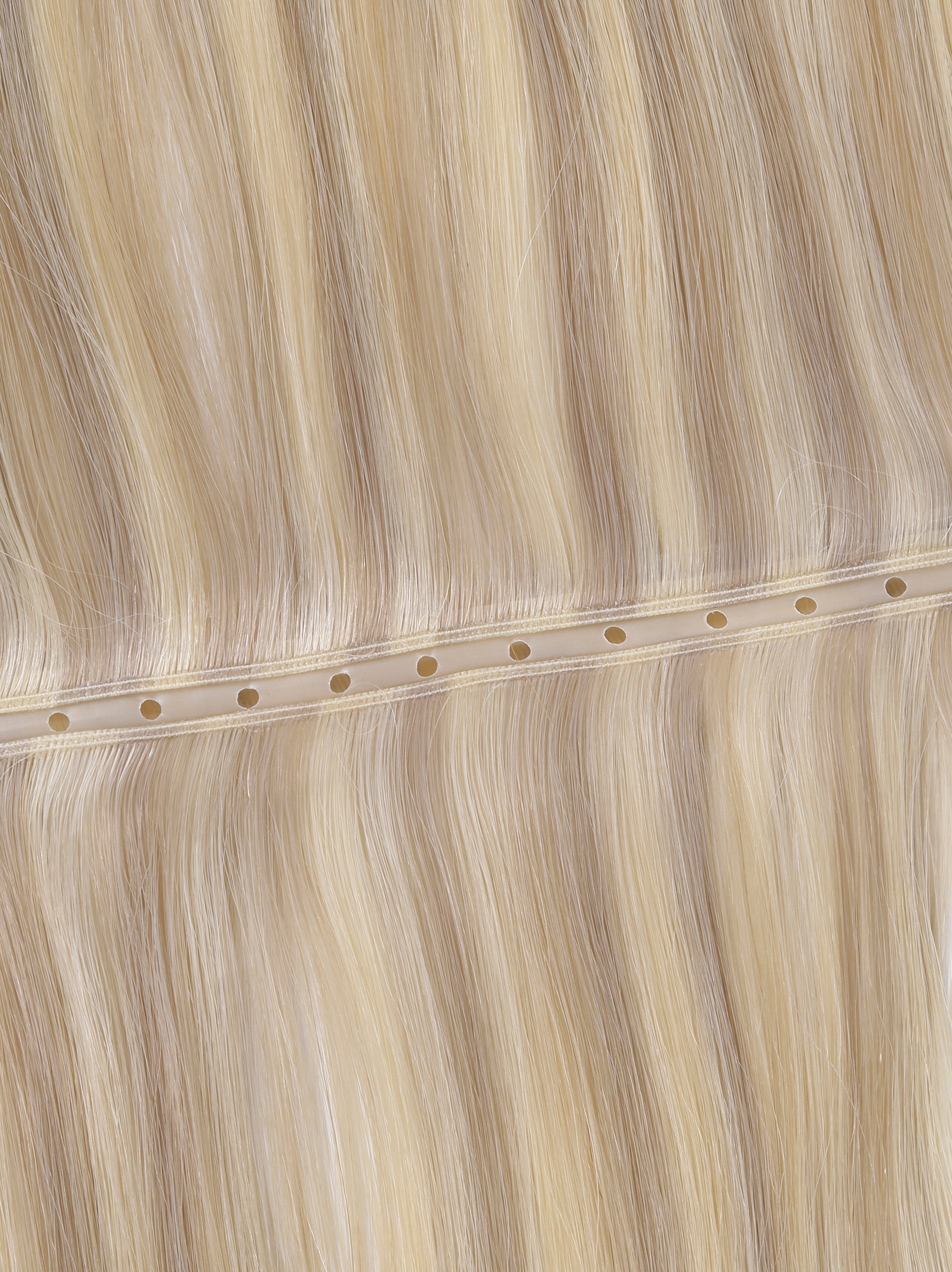 #18/613 Ash Blonde Highlights Superior Butterfly Weft™ Hair Extensions