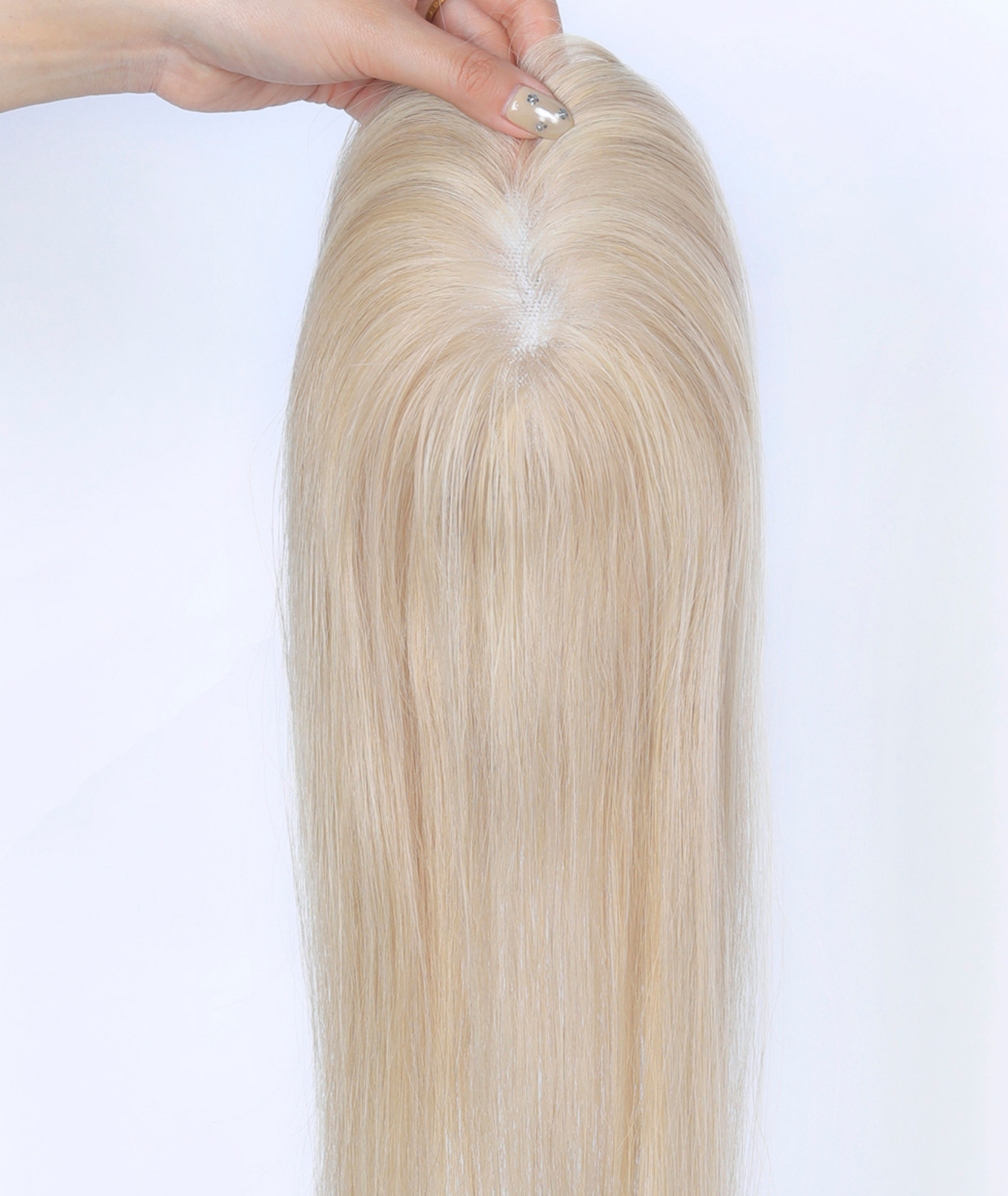 #18/613 Ash Blonde Highlights Women's Lite Hair Topper (NEW)