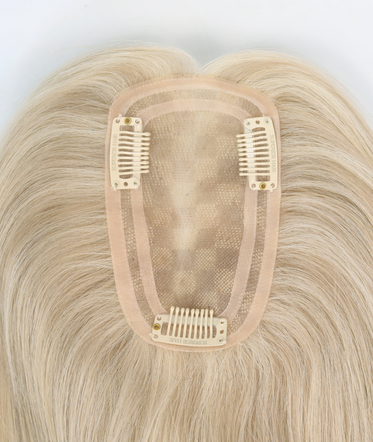 #18/613 Ash Blonde Highlights Women's Lite Hair Topper (NEW)
