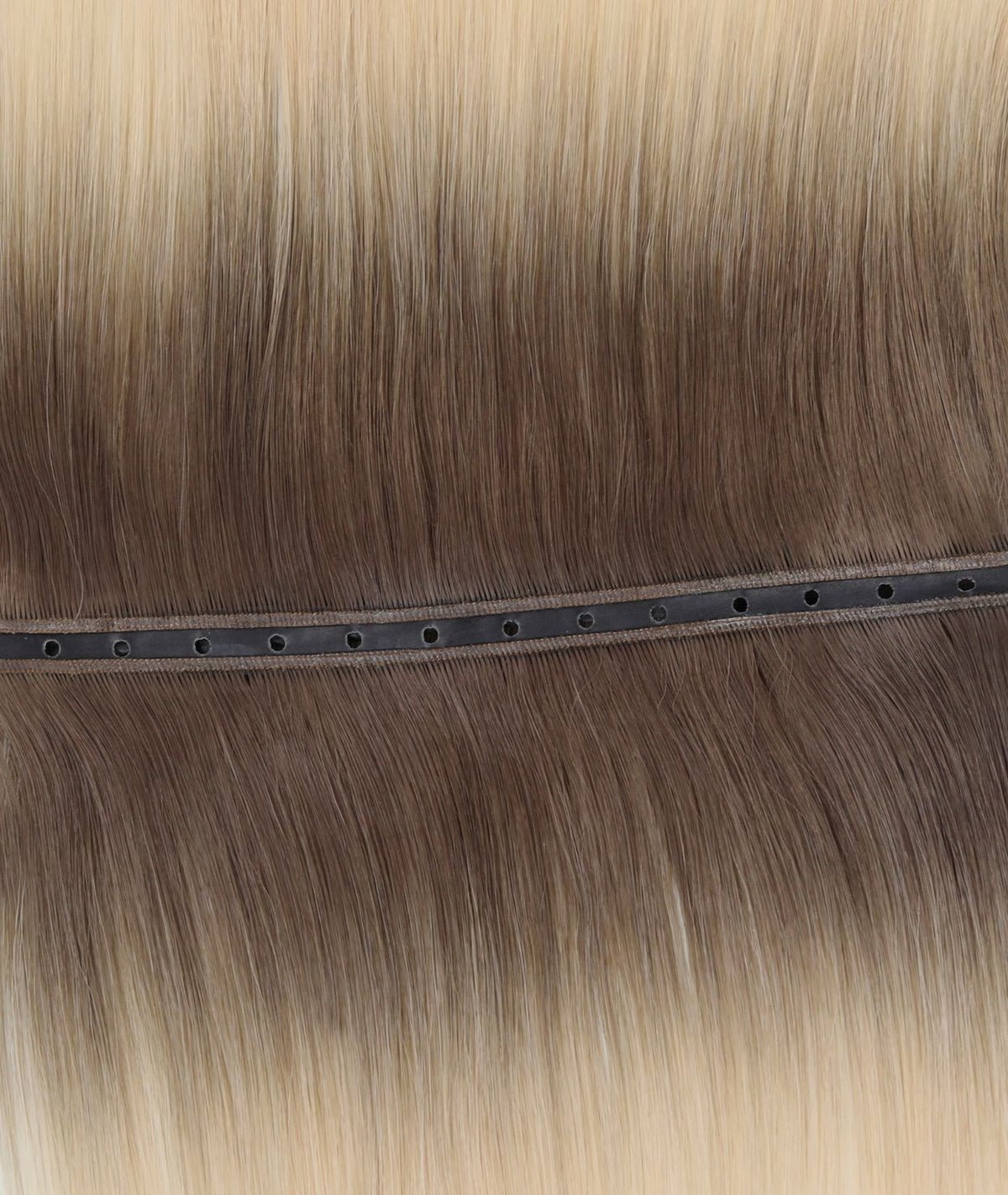 #Arctic Blonde Balayage Superior Butterfly Weft™ Extensions