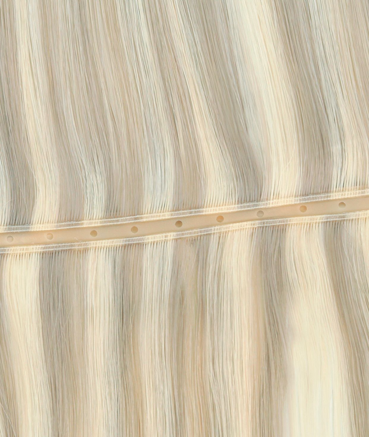 #18/60 Pearl Ash Blonde Highlights Superior Butterfly Weft™ Hair Extensions