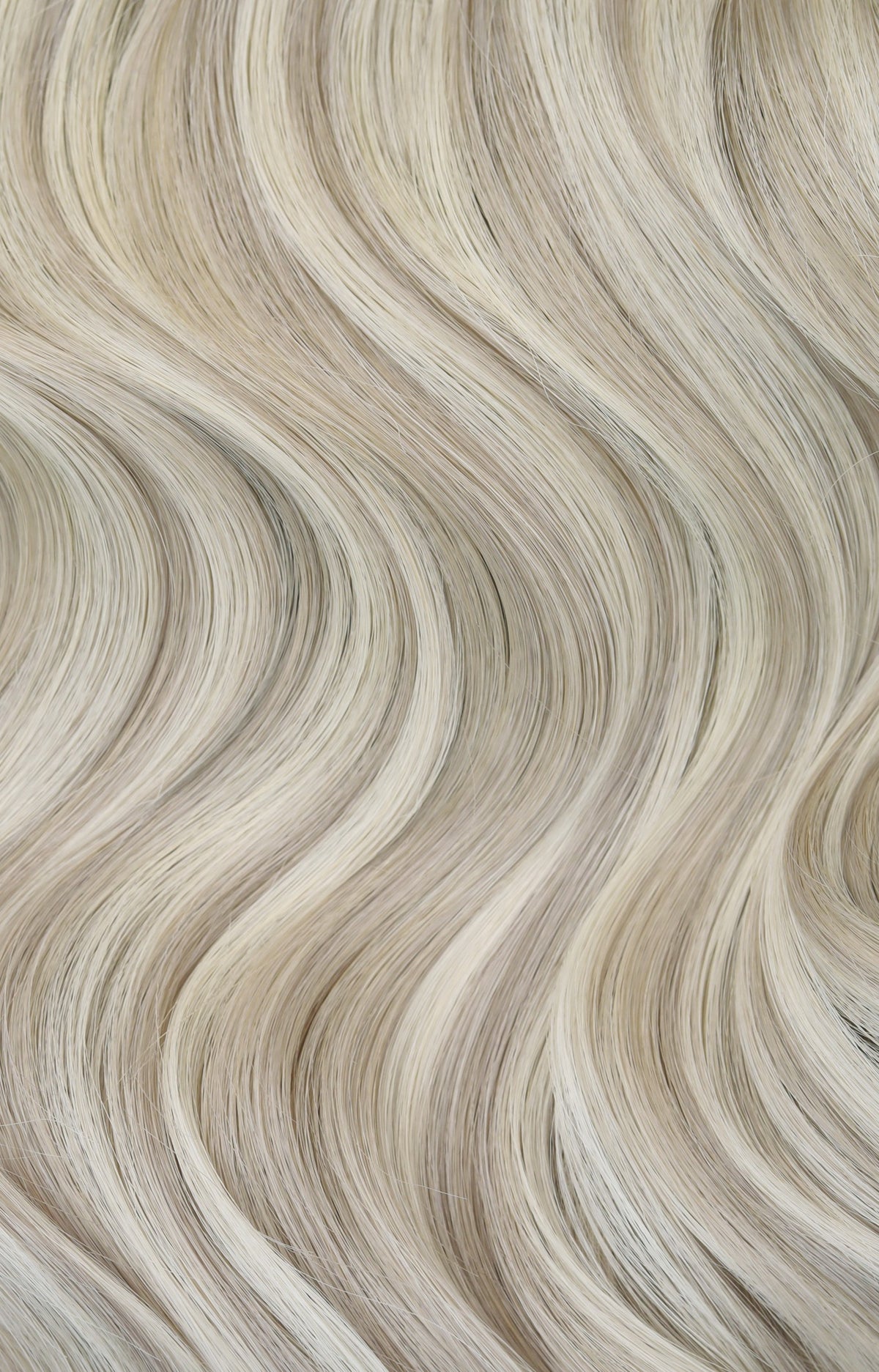 #18/60 Pearl Ash Blonde Highlights Genius Hair Weft Extensions