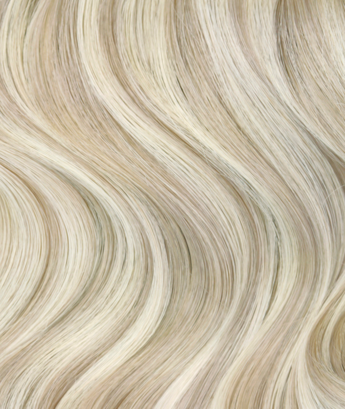 #18/60 Pearl Ash Blonde Highlights Classic Clip In Hair Extensions 9pcs — Value Grade