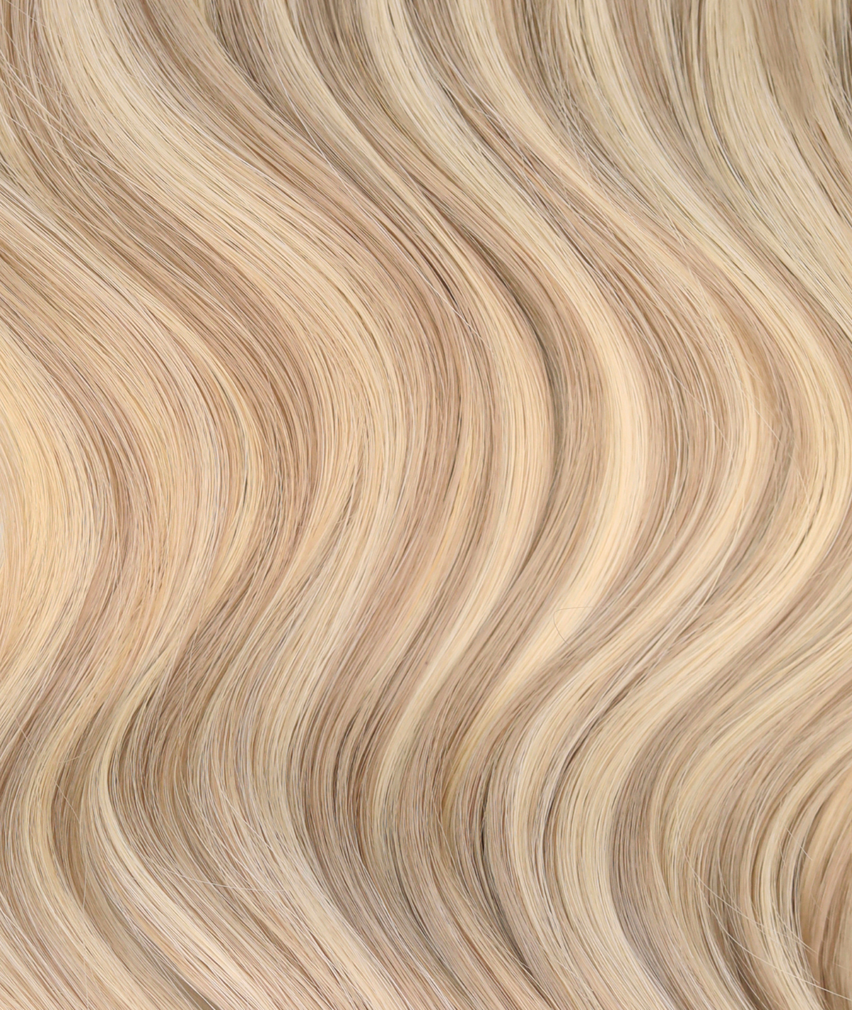 #18/613 Ash Blonde Highlights Ultra Seamless Tape In Extensions — Value Grade