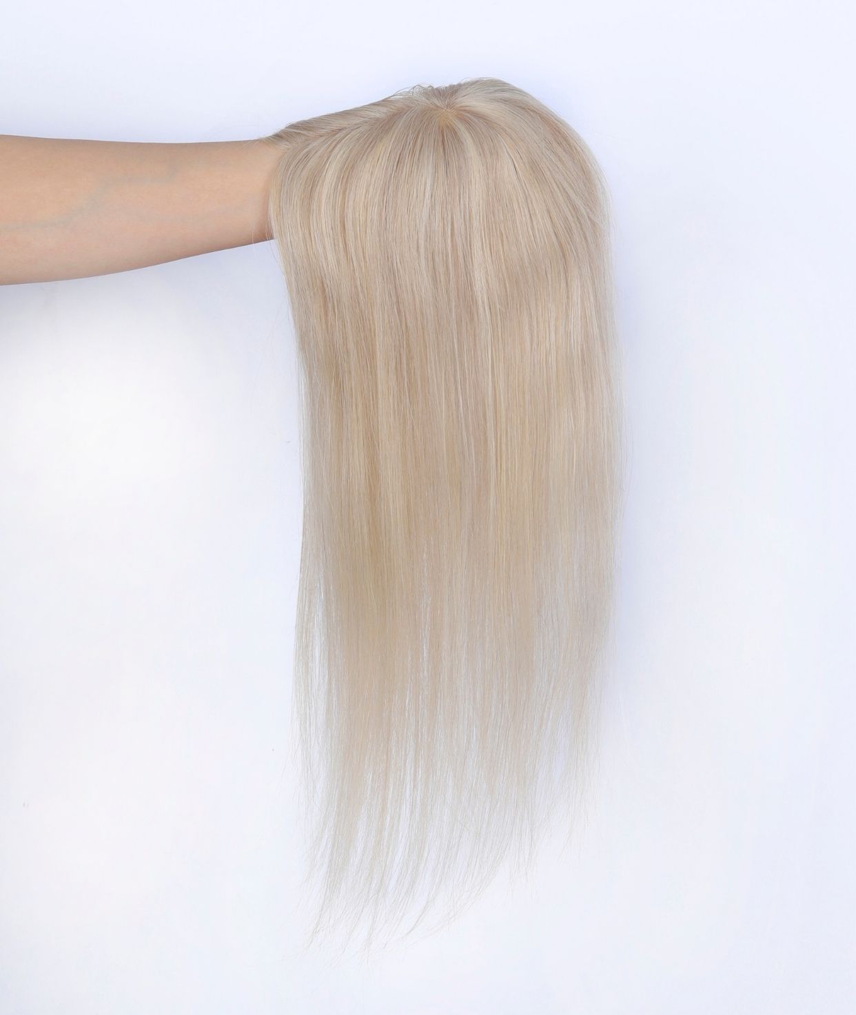 #18/613 Ash Blonde Highlights Women's Lite Hair Topper (NEW)