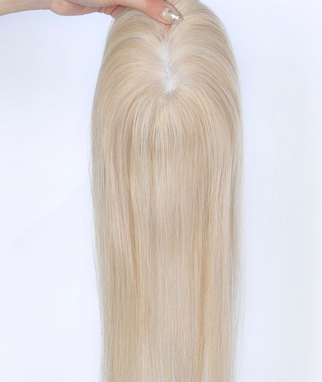 #18/613 Ash Blonde Highlights Women's Lite Hair Topper (NEW)