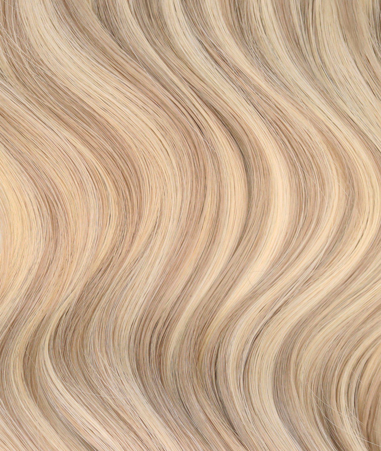 #18/613 Ash Blonde Highlights Ponytail Extensions — Value Grade