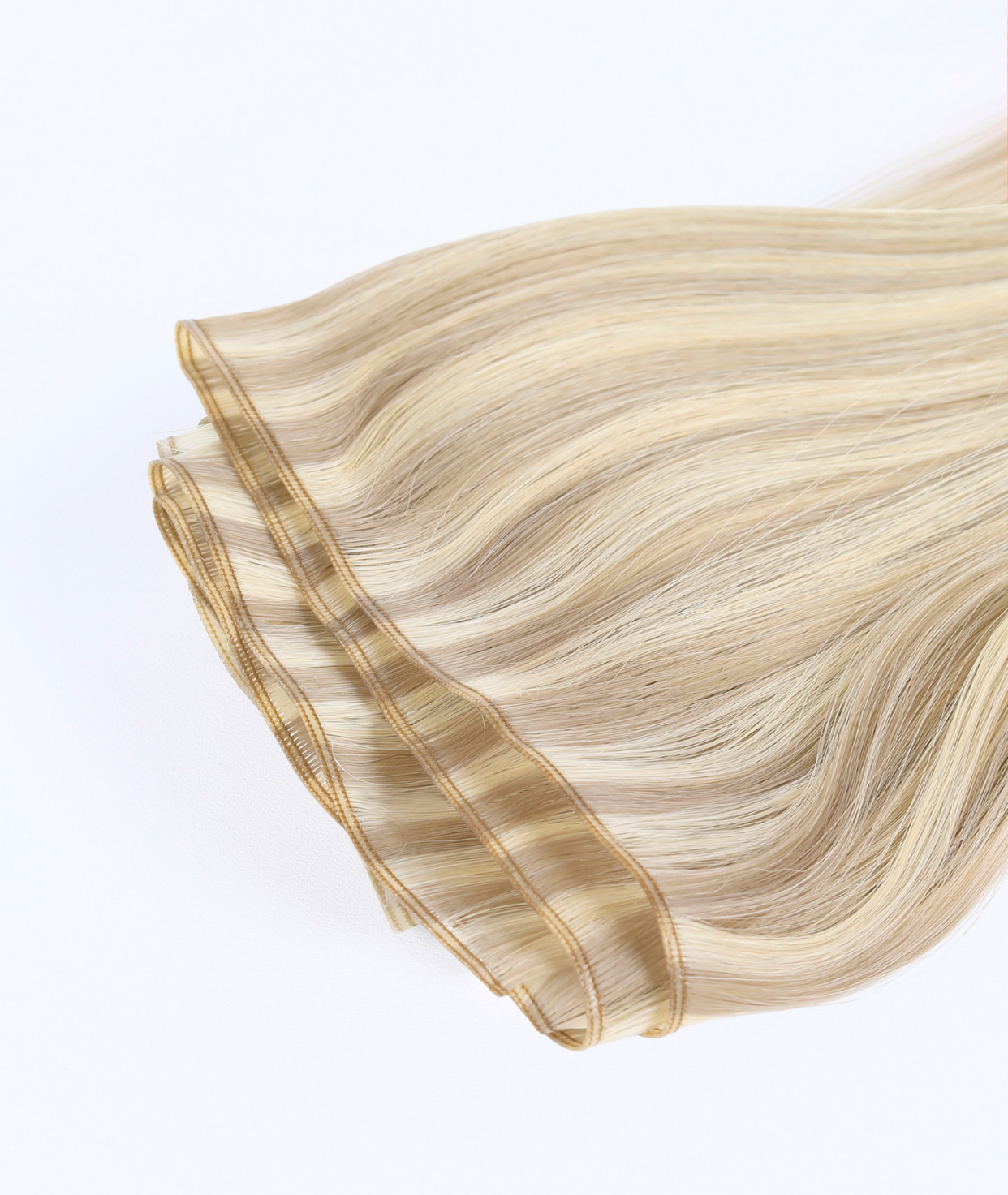 #18/613 Ash Blonde Highlights Genius Weft Hair Extensions
