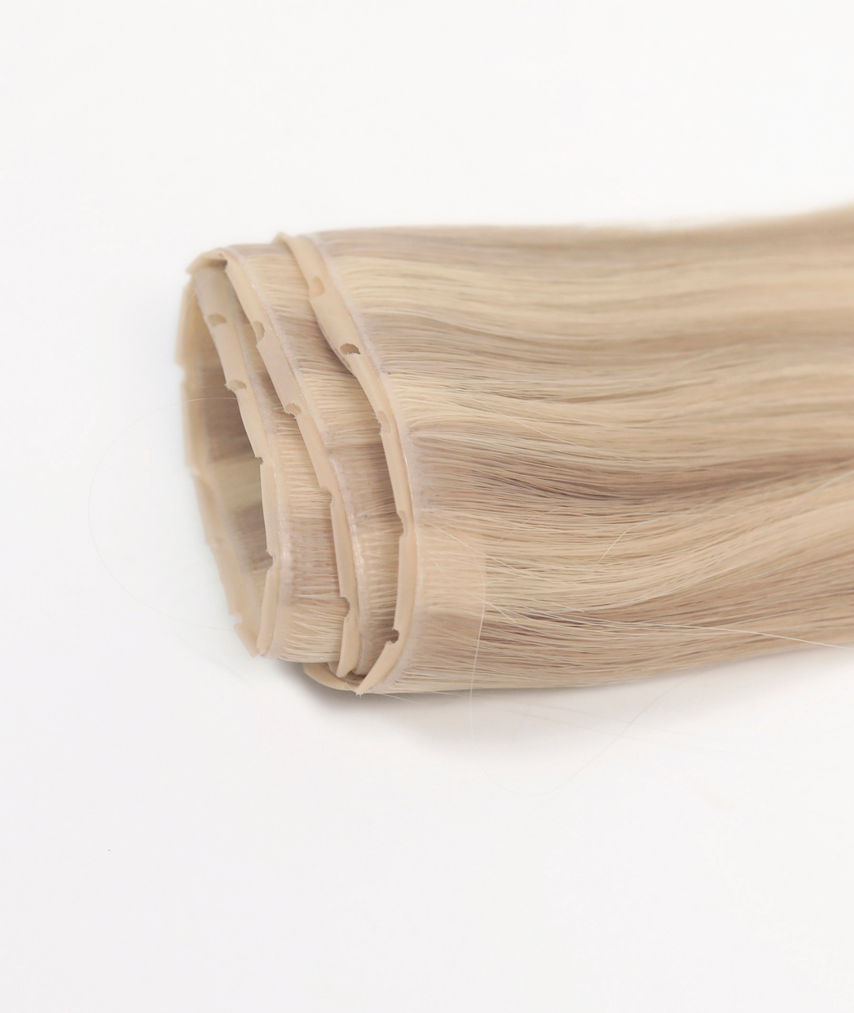 #18/613 Ash Blonde Highlights Invisi Butterfly Weft™ Hair Extensions