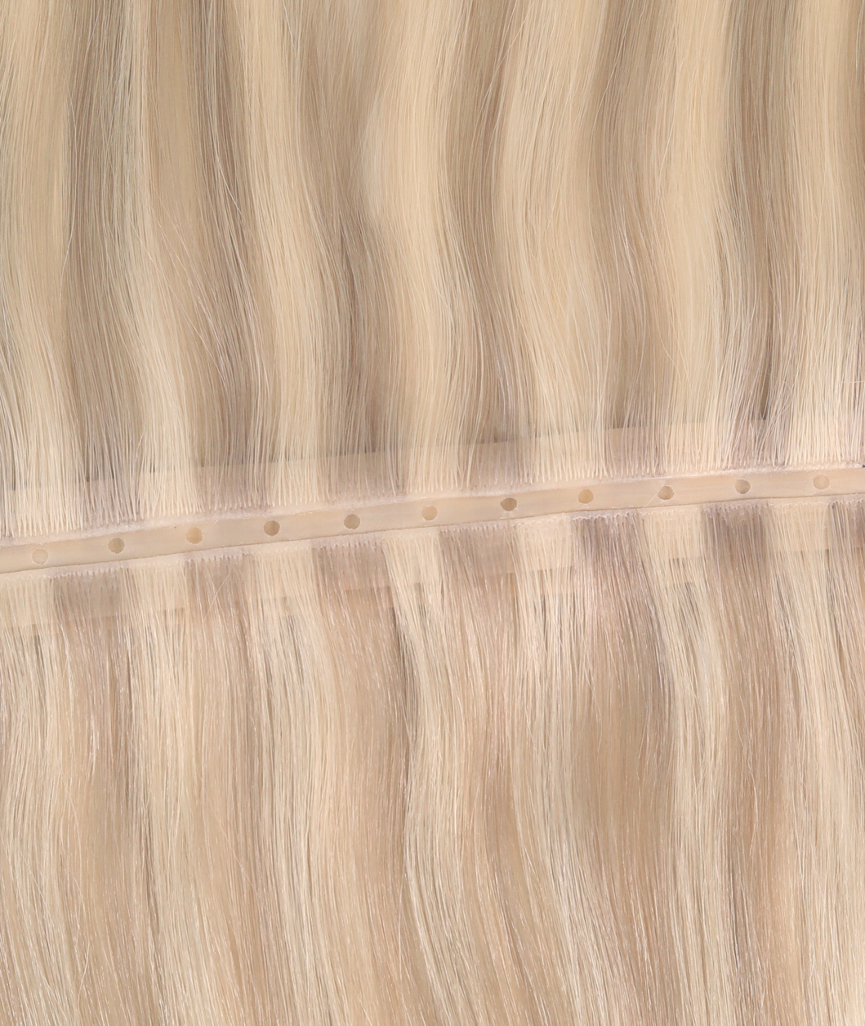 #18/613 Ash Blonde Highlights Invisi Butterfly Weft™ Hair Extensions