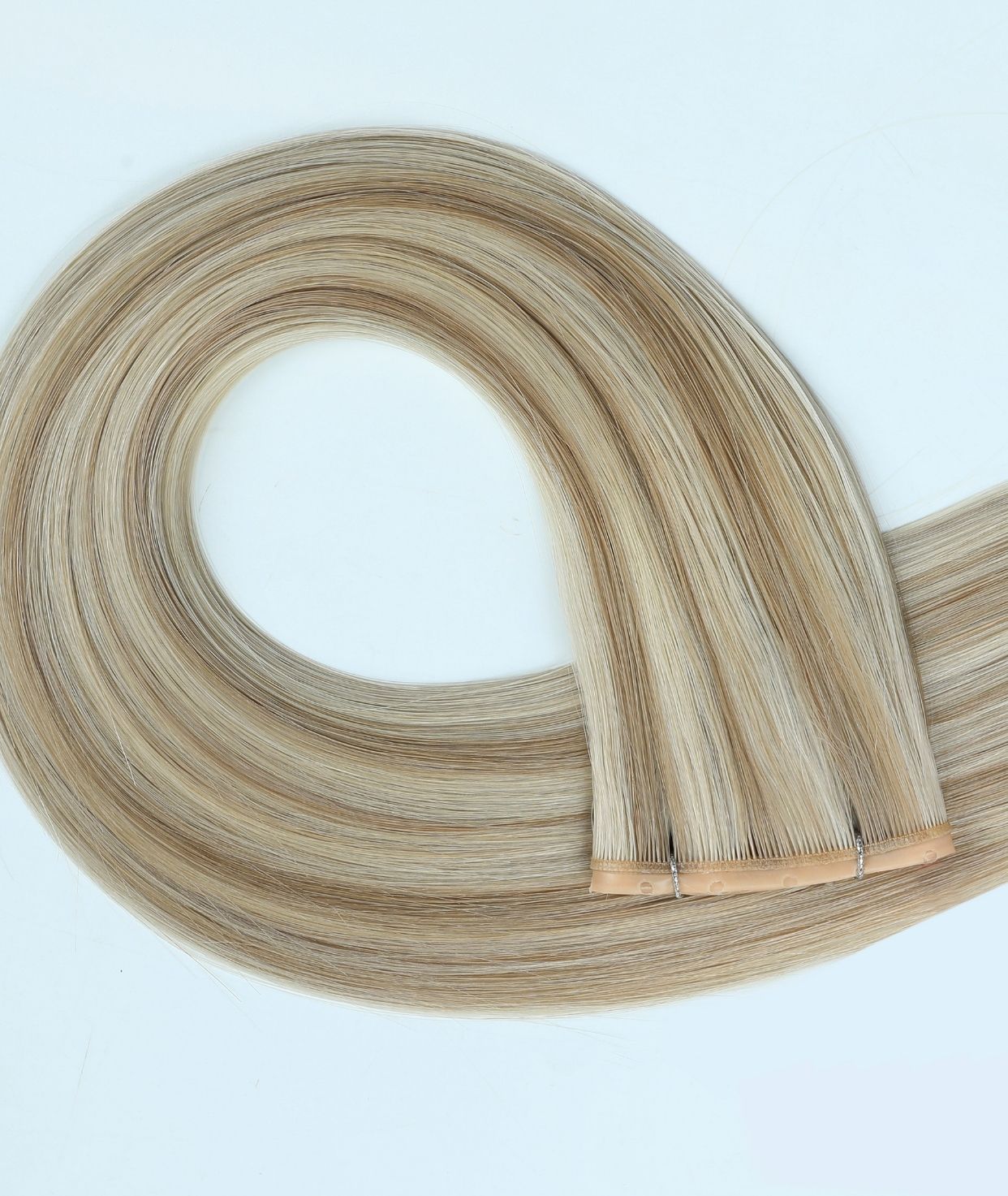 #18/613 Ash Blonde Highlights Superior Butterfly Weft™ Extensions