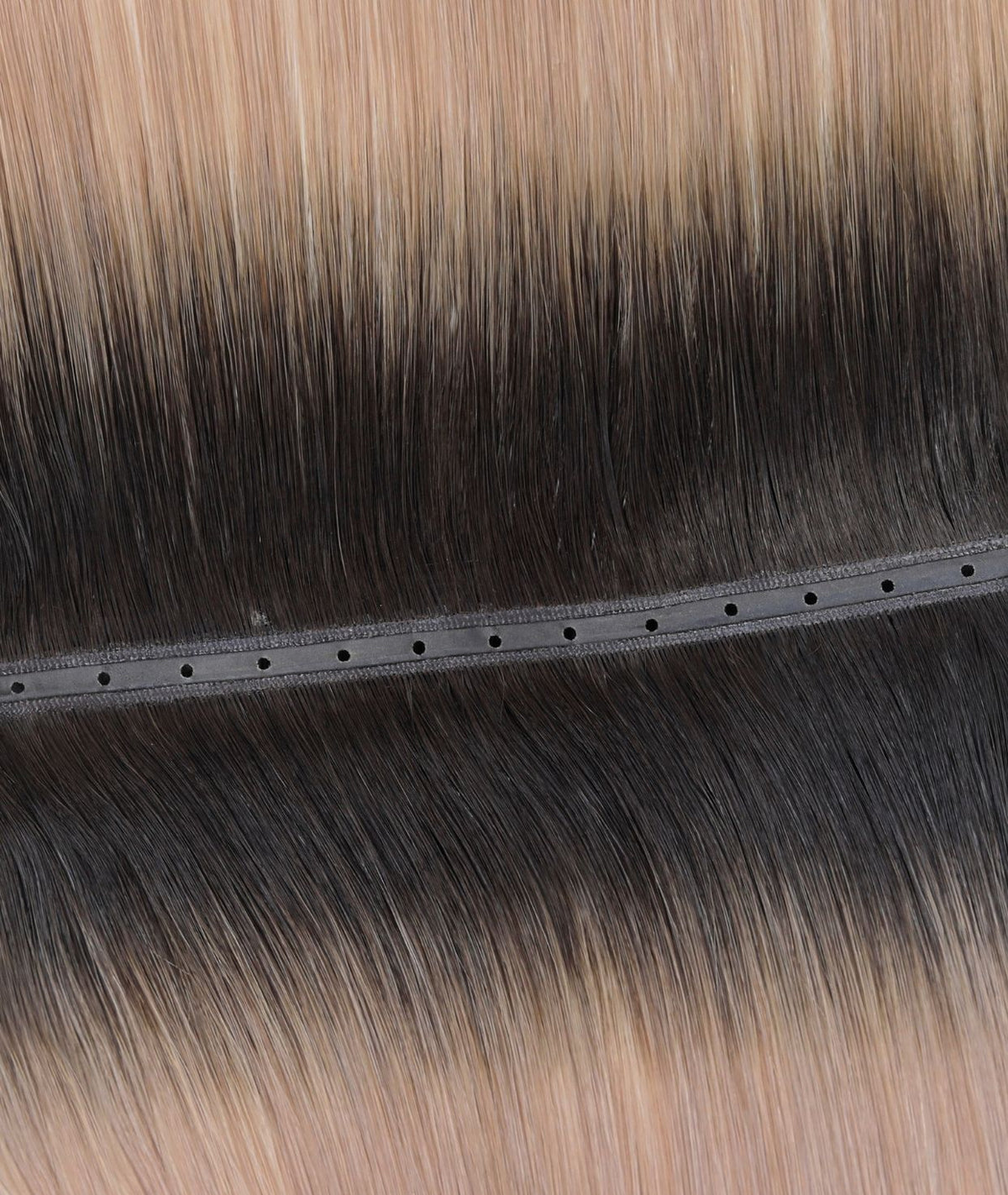 #Smokey Ombre Superior Butterfly Weft™ Extensions