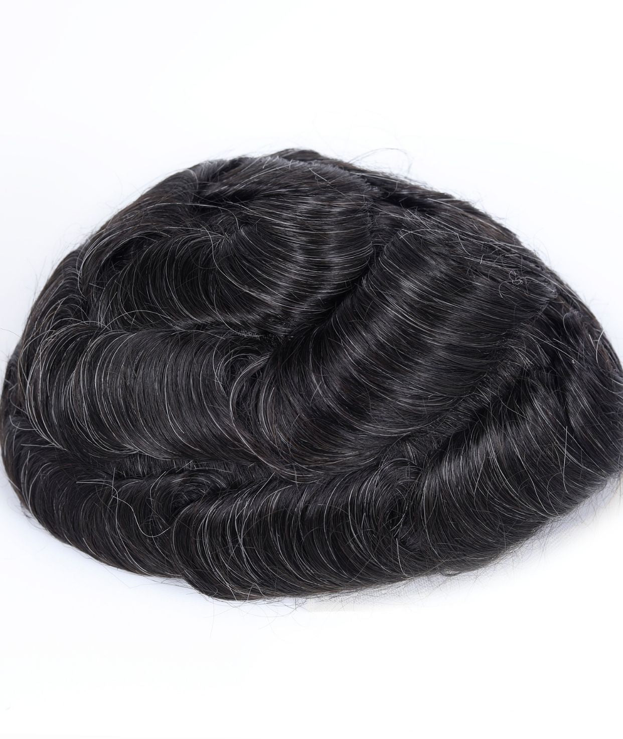 #1B Natural Black Lace Front Hair System