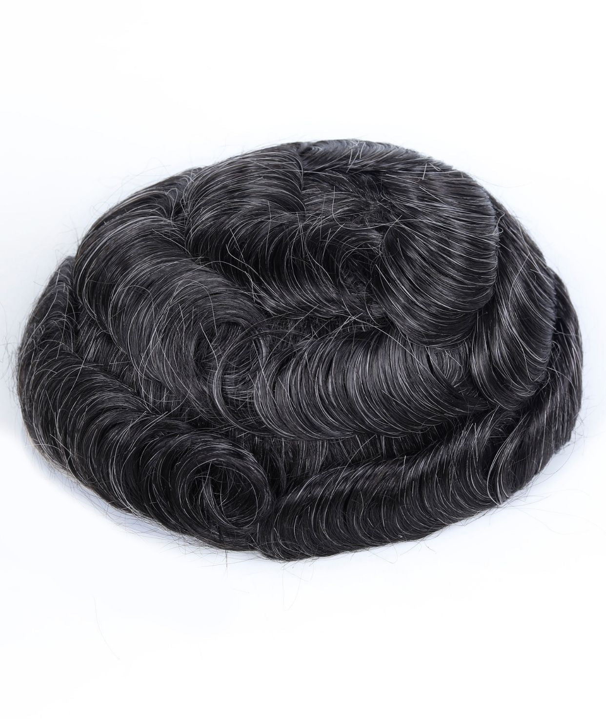 #1B Natural Black Lace Front Hair System