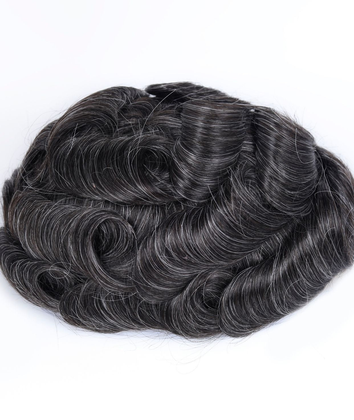 #1B Natural Black Lace Front Hair System