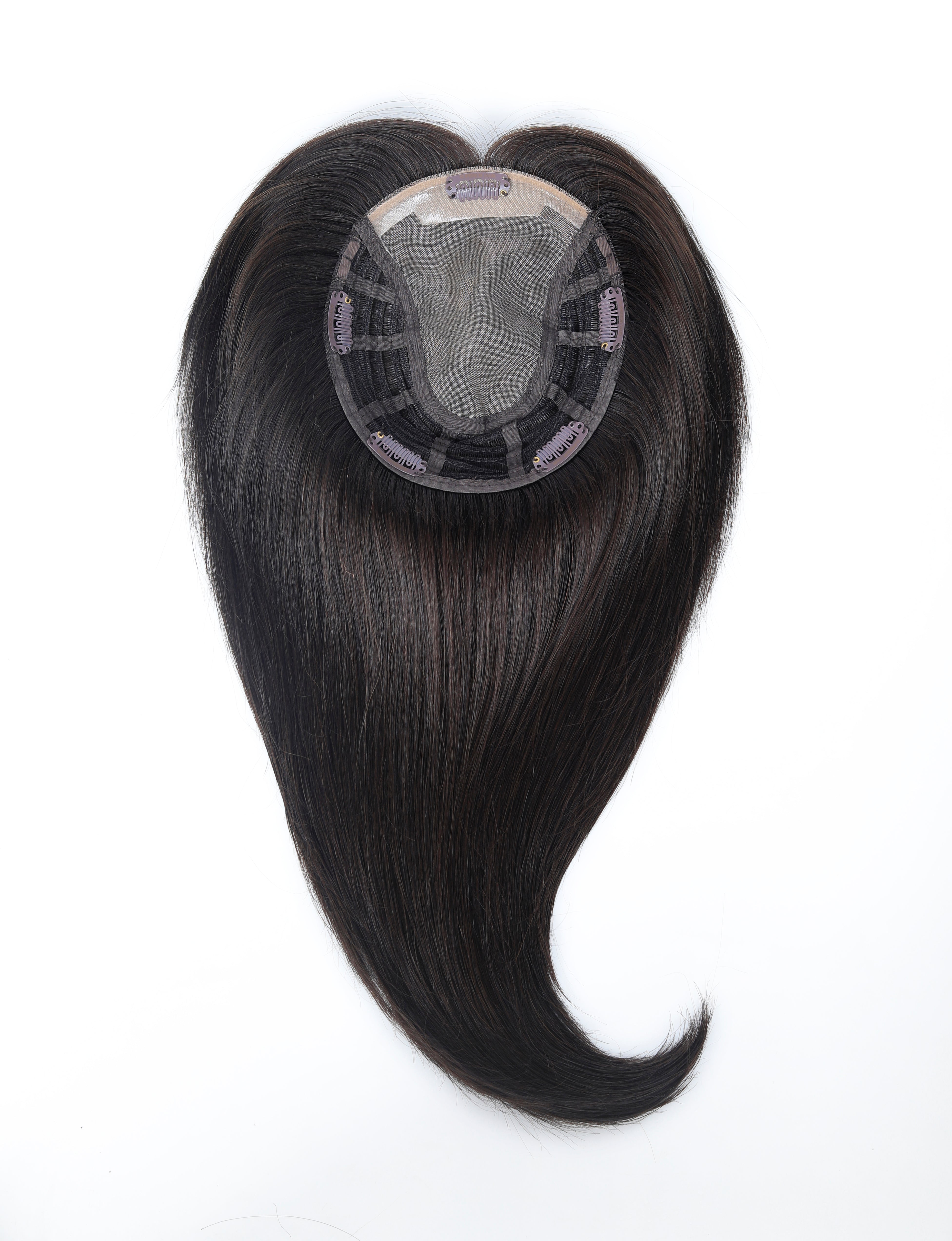#1BL Darkest Brown Topper With Invisible Wire (65g)