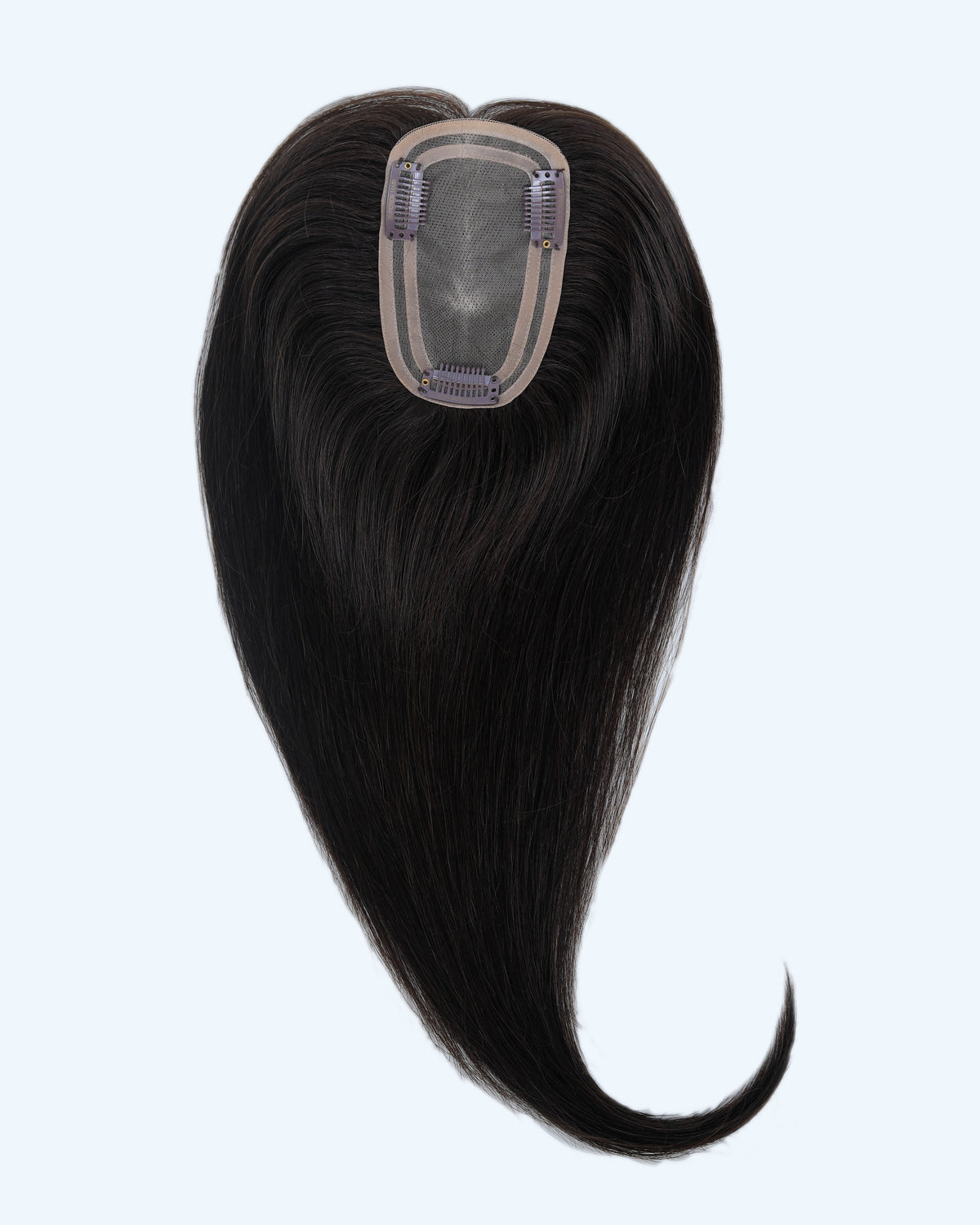 #1BL Darkest Brown Women's Lite Hair Topper (NEW)