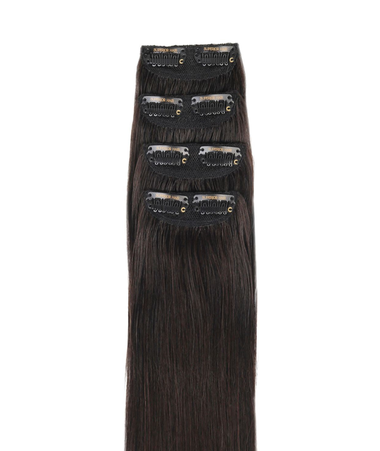 #1BL Darkest Brown Scalp Hair Fill Ins