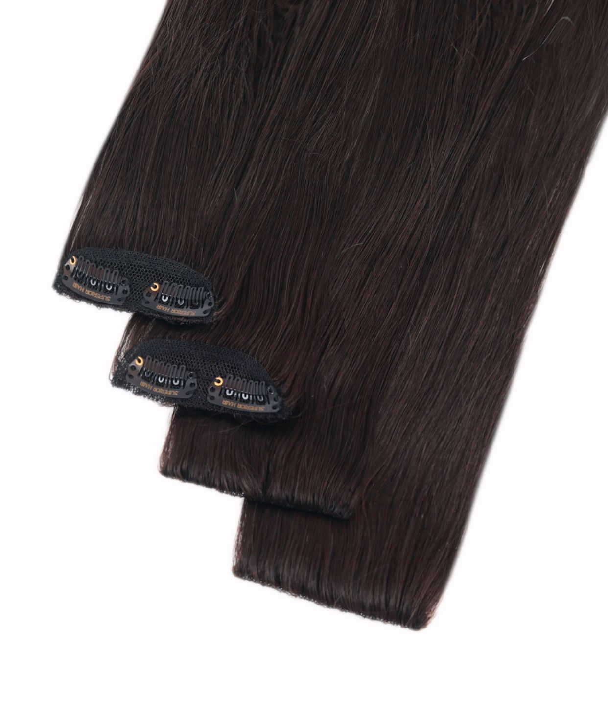 #1BL Darkest Brown Scalp Hair Fill Ins