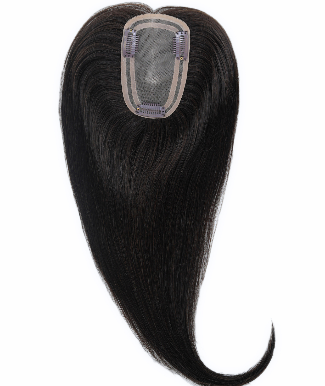 #1BL Darkest Brown Women's Lite Hair Topper (NEW)