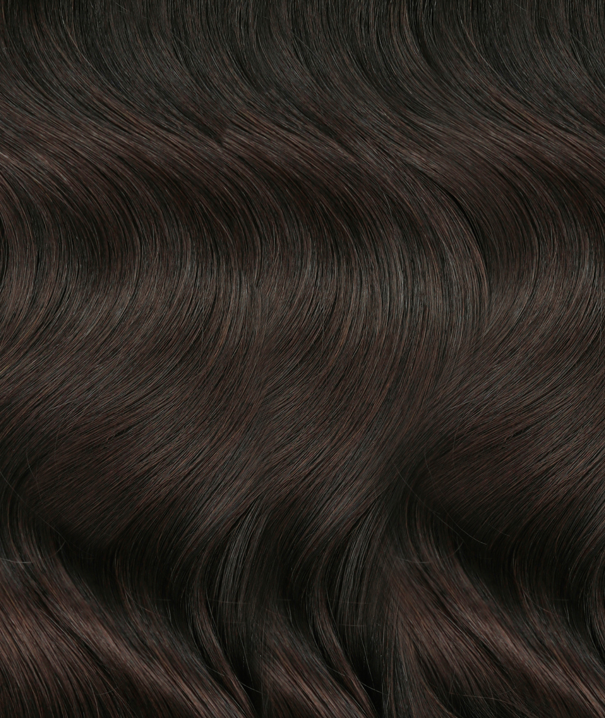 #1BL Darkest Brown Classic Clip In Hair Extensions 9pcs — Value Grade
