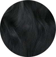 #1B Off Black Clip-In Bun Extension