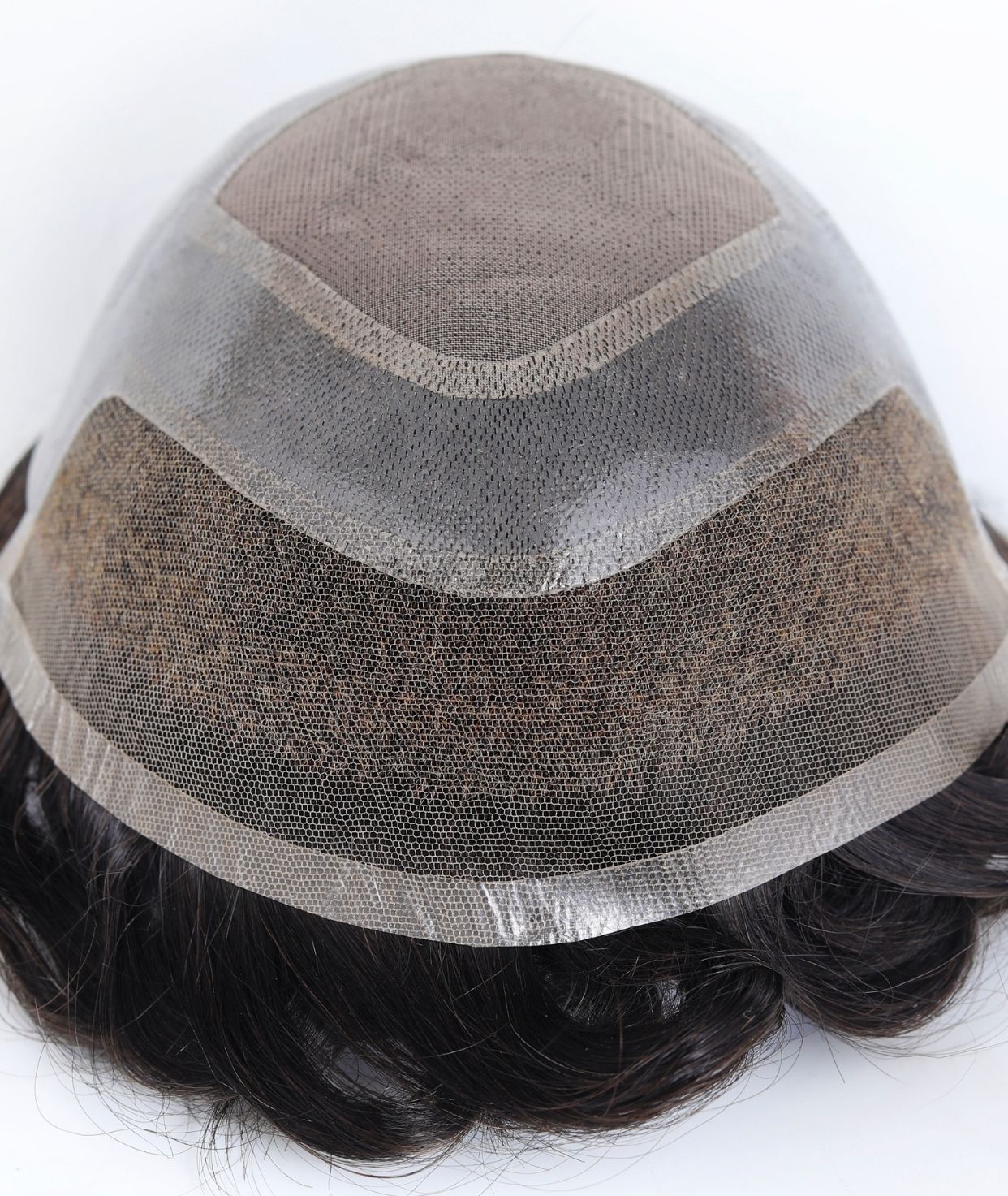 #1B Natural Black Lace Front Hair System