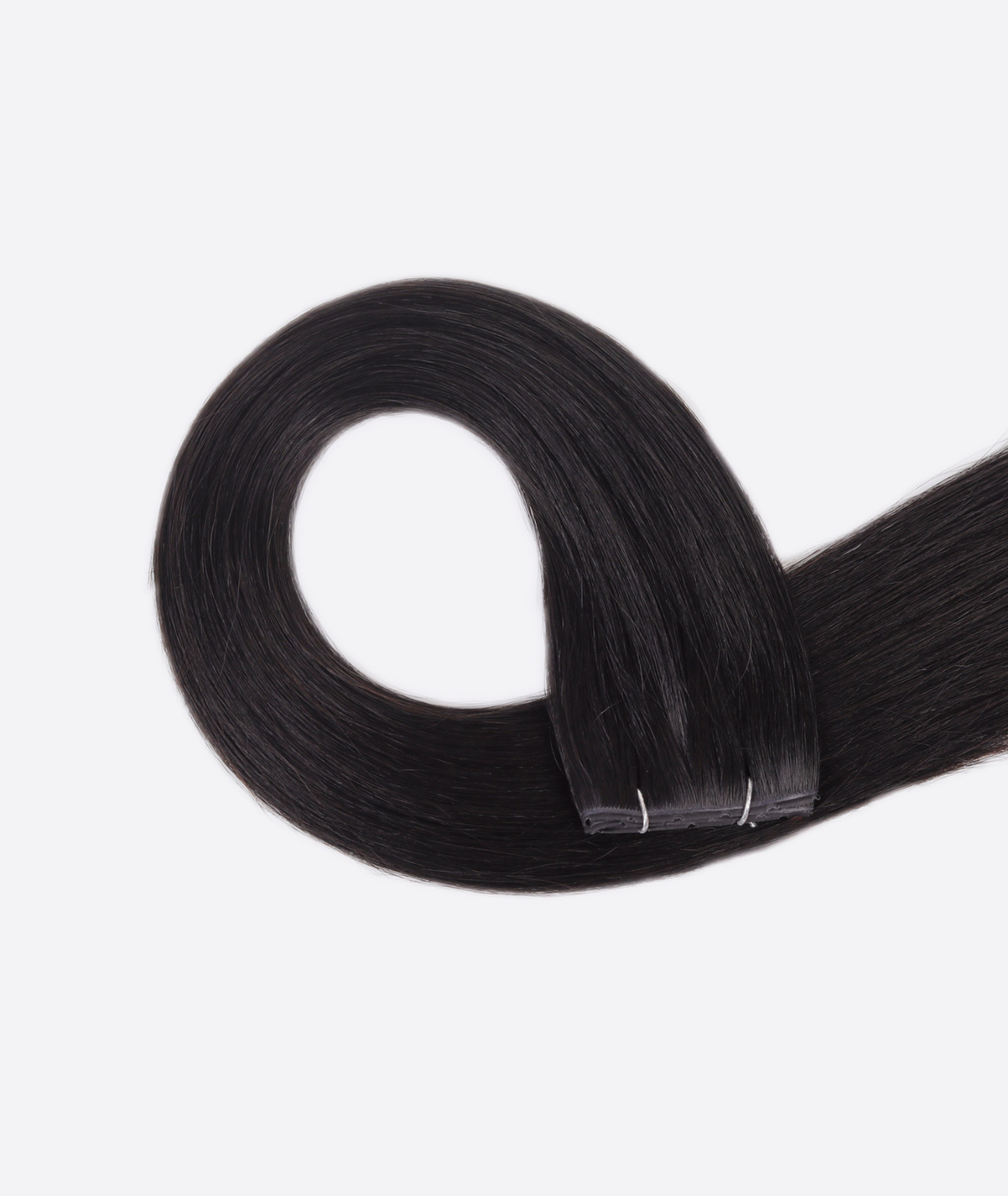 #1B Off-Black Invisi Butterfly Weft™ Hair Extensions