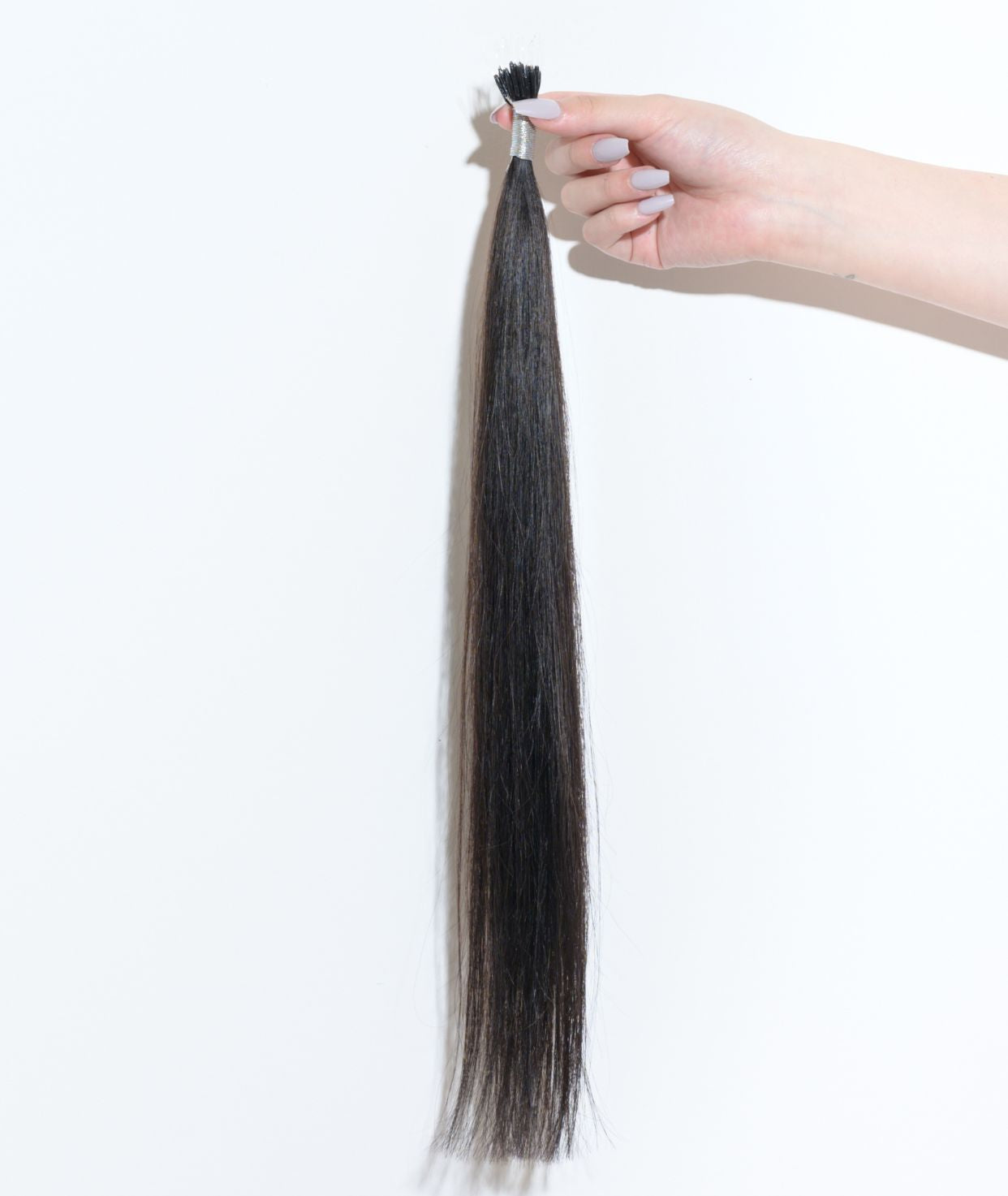 #1B Off-Black Nano Tip Hair Extensions — Value Grade