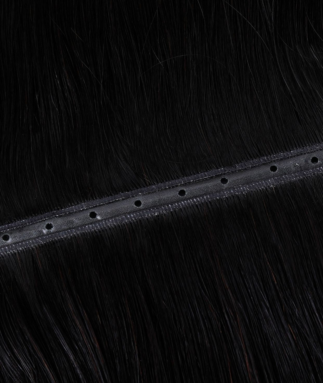 #1B Off-Black Superior Butterfly Weft™ Hair Extensions