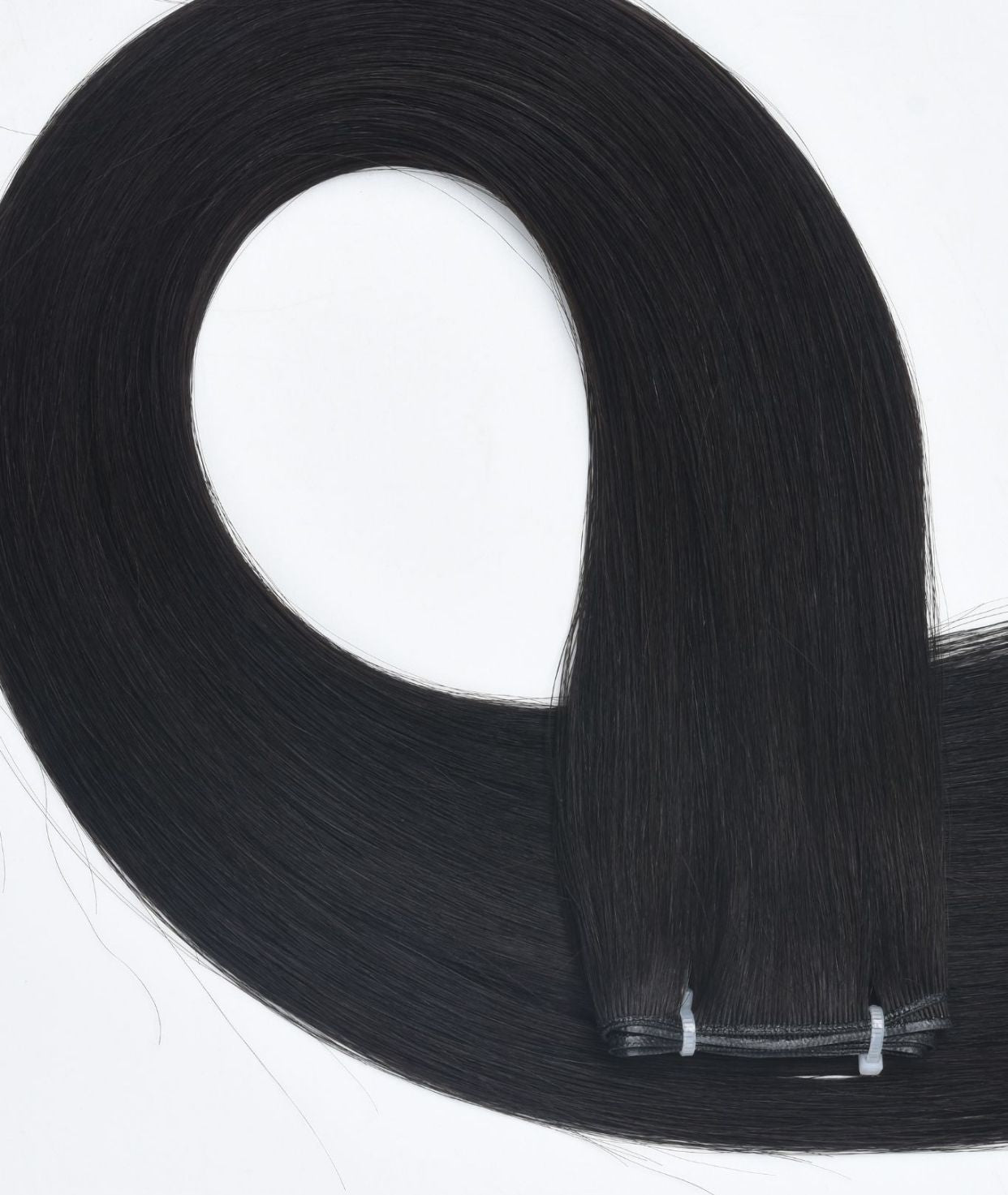 #1B Off-Black Genius Hair Weft Extensions