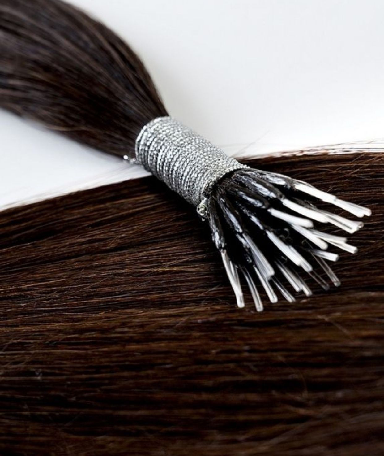 #1B Off-Black Nano Tip Hair Extensions