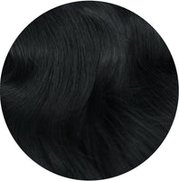 #1 Jet Black Butterfly Weft Extensions