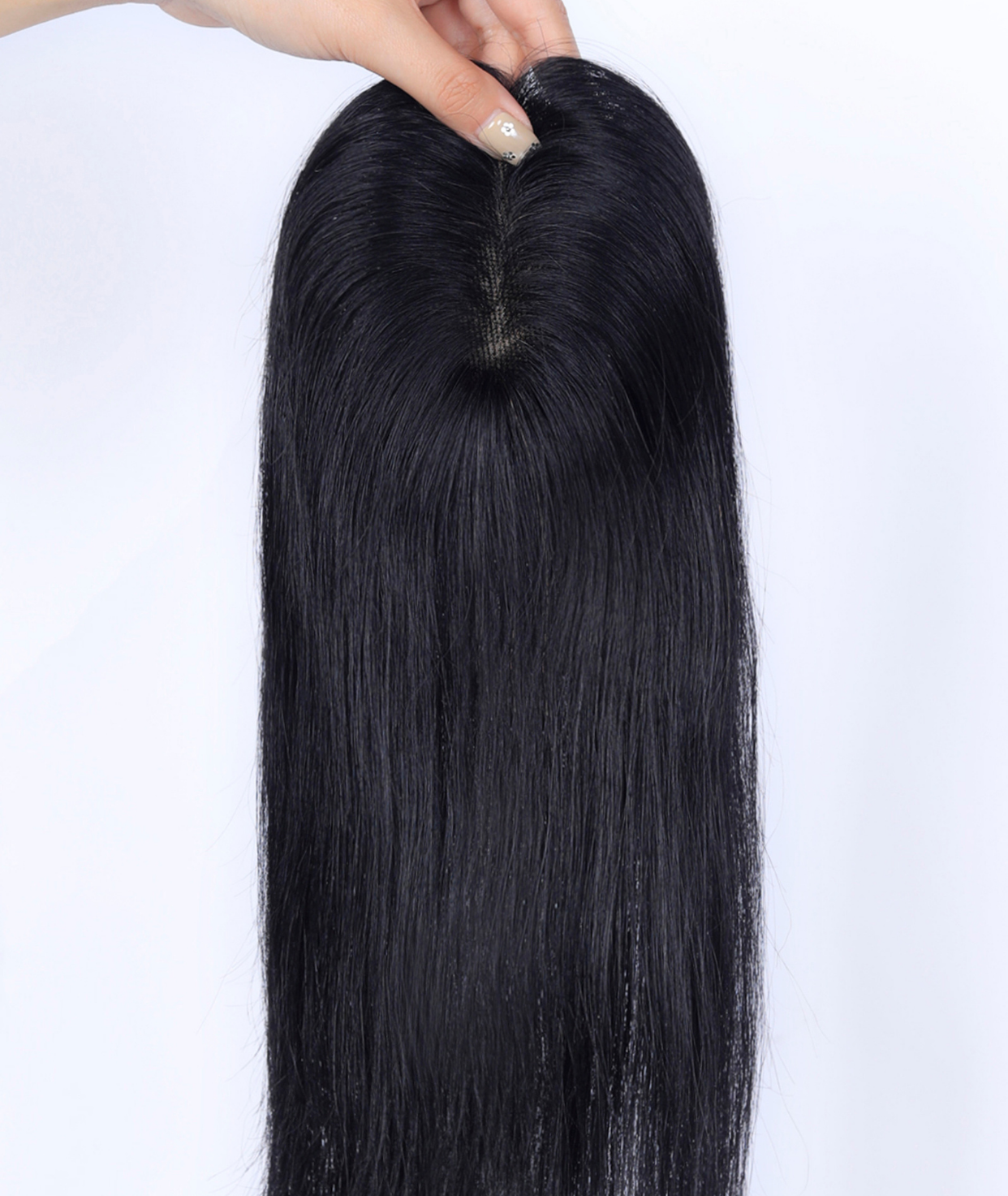 #1 Jet Black Women's Lite Hair Topper (NEW)