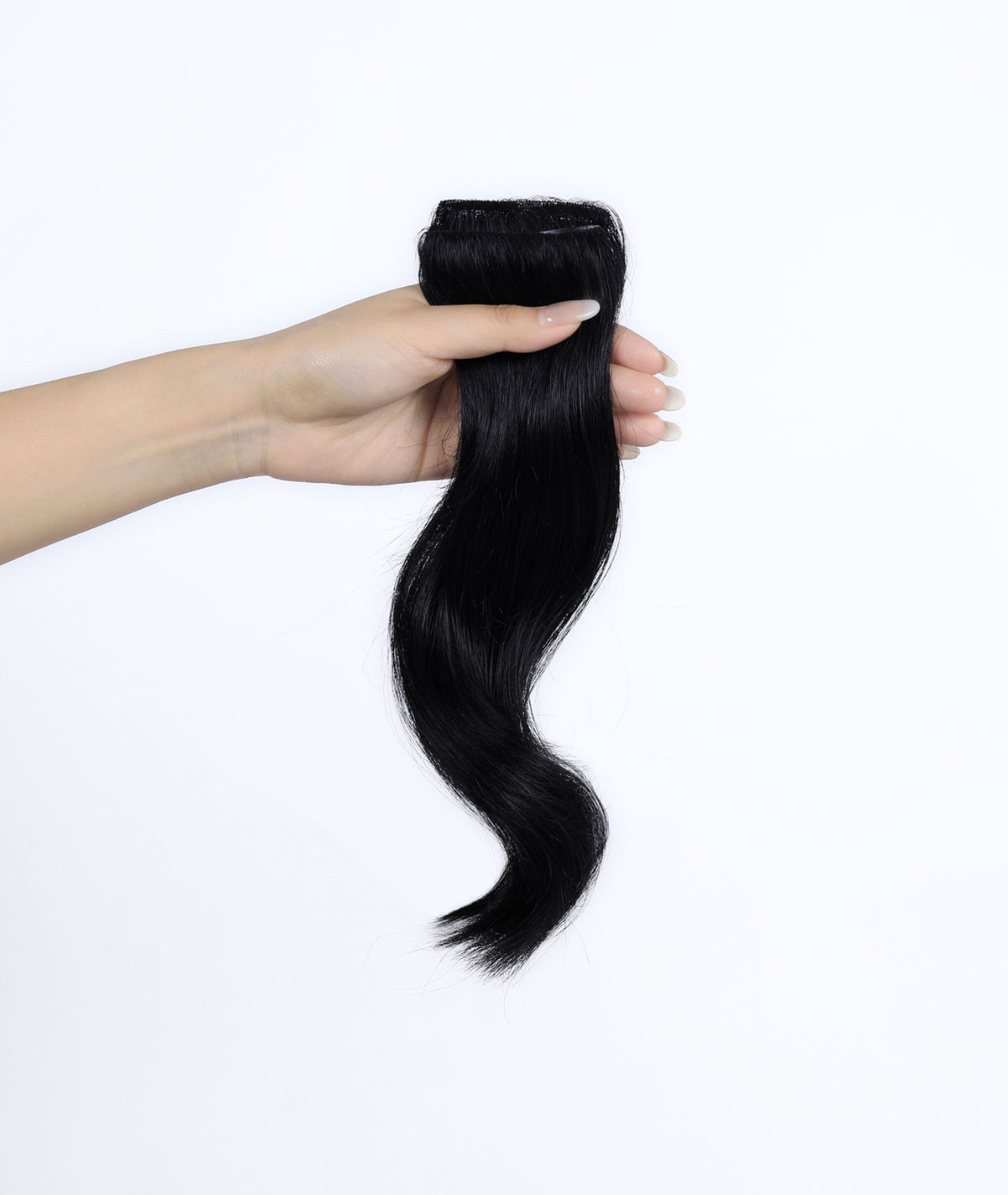 #1 Jet Black Scalp Hair Fill Ins