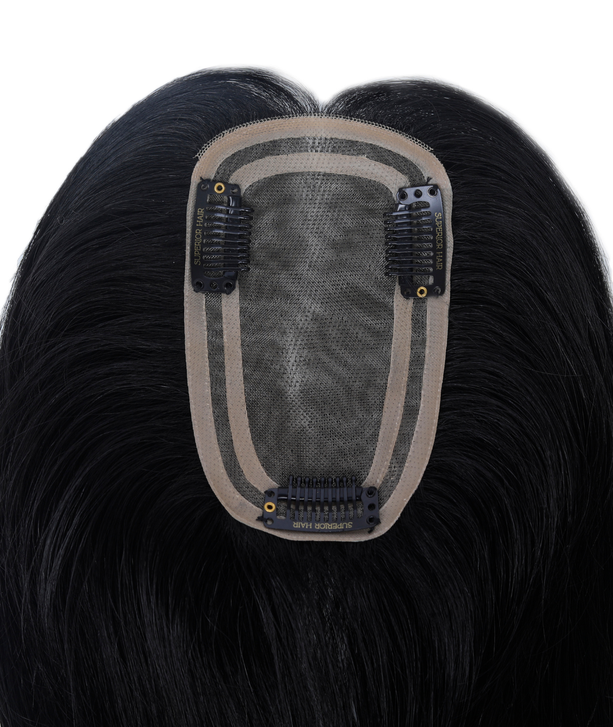 #1 Jet Black Women's Lite Hair Topper (NEW)